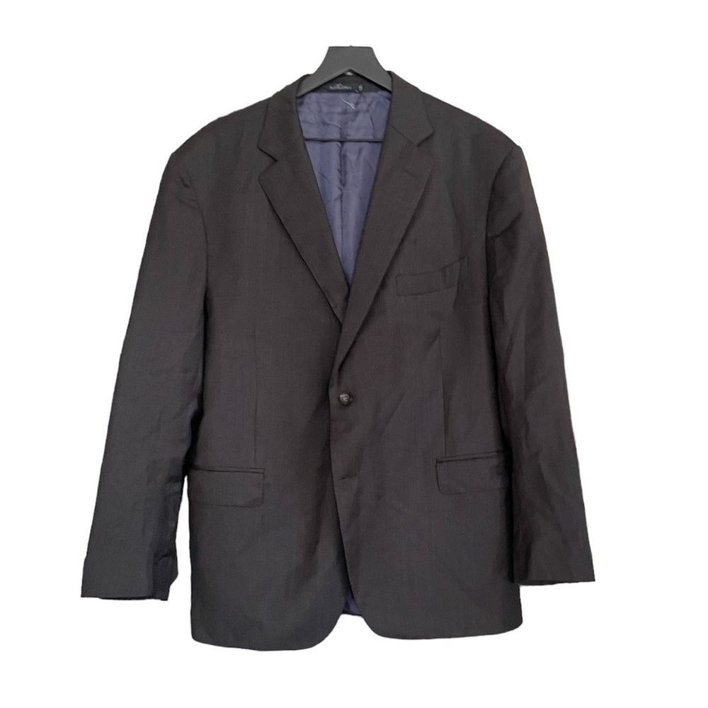 SuitSupply Napoli Suit Jacket Charcoal Gray 50S Pure S110s Wool Regular fit